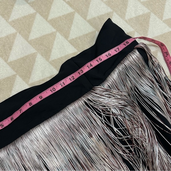 Tanya Taylor fringe sequin midi skirt - Picture 4 of 4